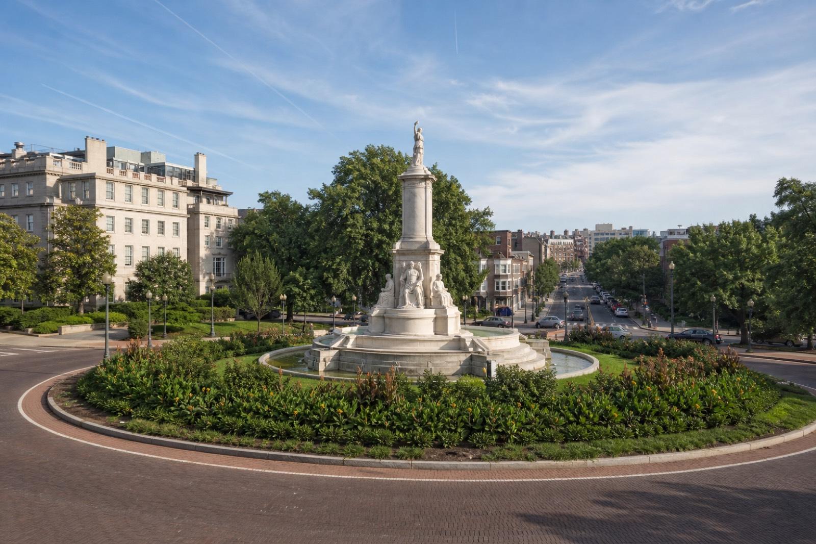Dupont Circle in Washington DC